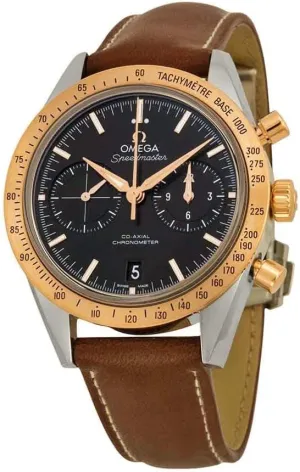 Omega Speedmaster Chronograph Automatic Black Dial Men's Watch 33122425101001