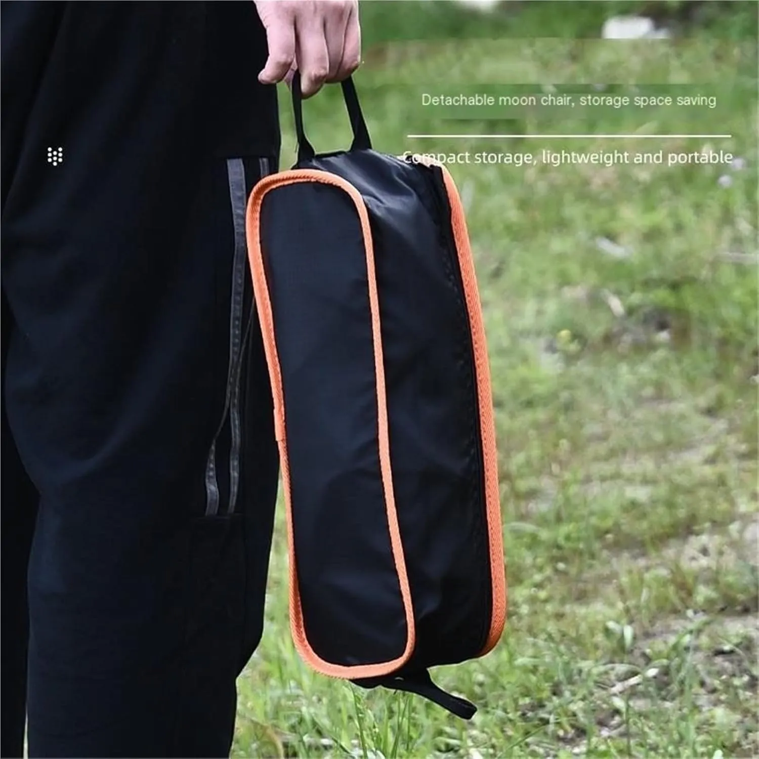 Outdoor Folding Chair Ultra-Light Portable Fishing Beach Camping Backrest Self-Driving Sketching Chair