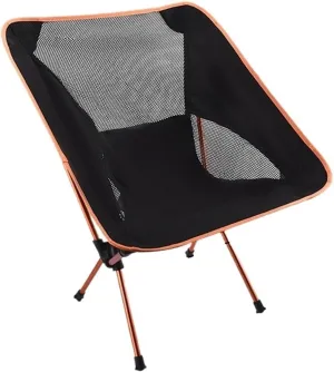 Outdoor Folding Chair Ultra-Light Portable Fishing Beach Camping Backrest Self-Driving Sketching Chair