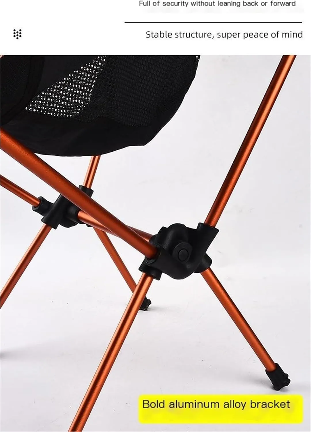 Outdoor Folding Chair Ultra-Light Portable Fishing Beach Camping Backrest Self-Driving Sketching Chair