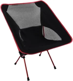 Outdoor Folding Chair Ultra-Light Portable Fishing Beach Camping Backrest Self-Driving Sketching Chair