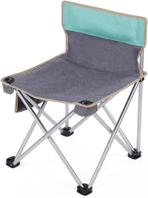 Outdoor Folding Chairs, Multifunctional Waterproof Portable Fishing Trip Lined Up Stool Creative Beach Camping Garden Barbecue Chair, Foldable Fishing Chair Camping Chair (Color : B)