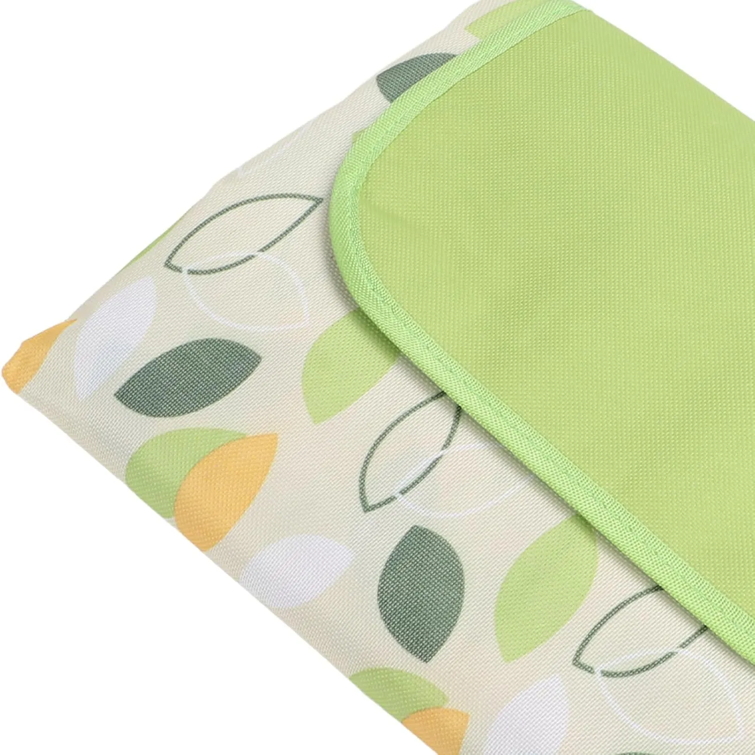 Outdoor Picnic Mat Blanket Waterproof Sand Beach Mat Thicken Oxford Cloth Foldable Camping Blankets for Traveling Open Air Concerts 78.7x59.1in(150x200cm / 59.1x78.7in-Leaf Style (Oxford Cloth))