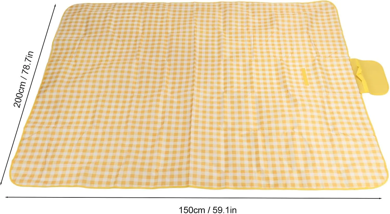 Outdoor Picnic Mat, Tear Practical Foldable Thicken Oxford Cloth Picnic Outdoor Blanket for Open Air Concerts (150x200cm / 59.1x78.7in) (150x200cm / 59.1x78.7in)