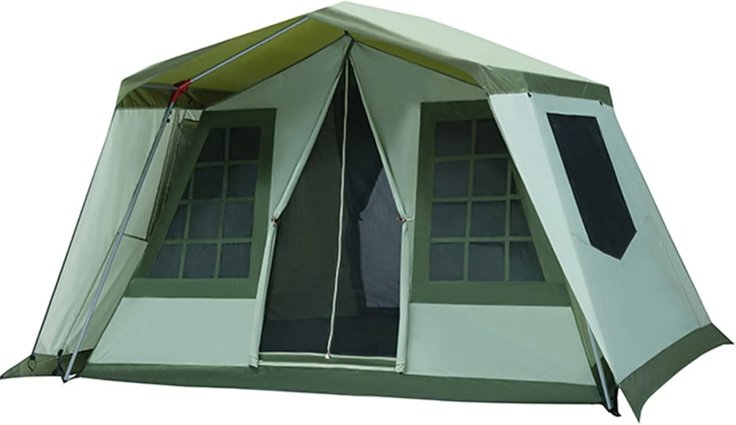 Outdoor Tent Camping Thickened Room Tent Sunscreen and Rainproof Large Luxury Camping Tent Big Tent for Outdoor,Family Cabin Tents,Family Tent for Camp