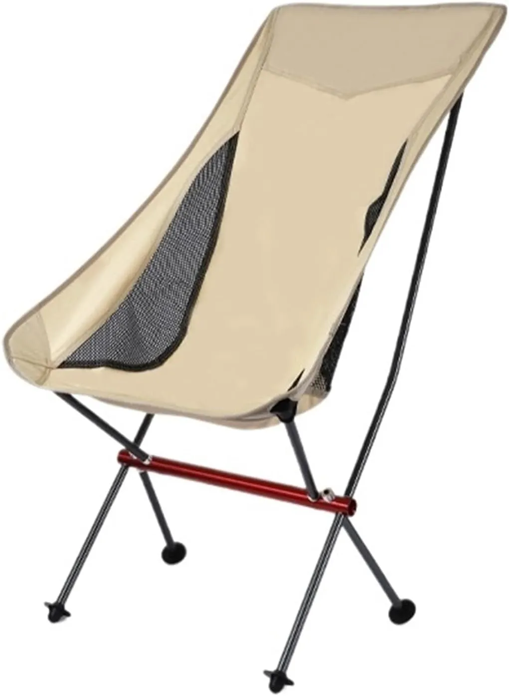 Outdoor Ultra-Light Folding Chair Portable Space Backrest Beach Leisure Fishing Barbecue Large Chair