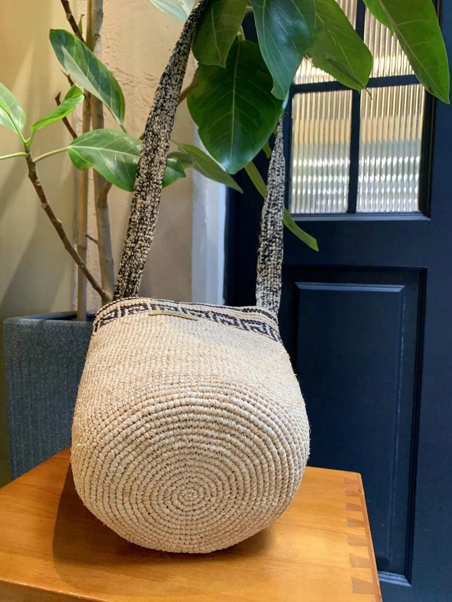Palmalu Raffia Crossbody Bag