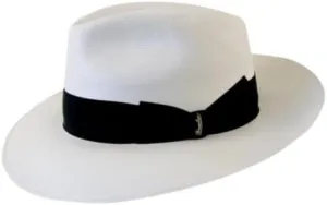 Panama Straw Fedora Natural 7 1/2