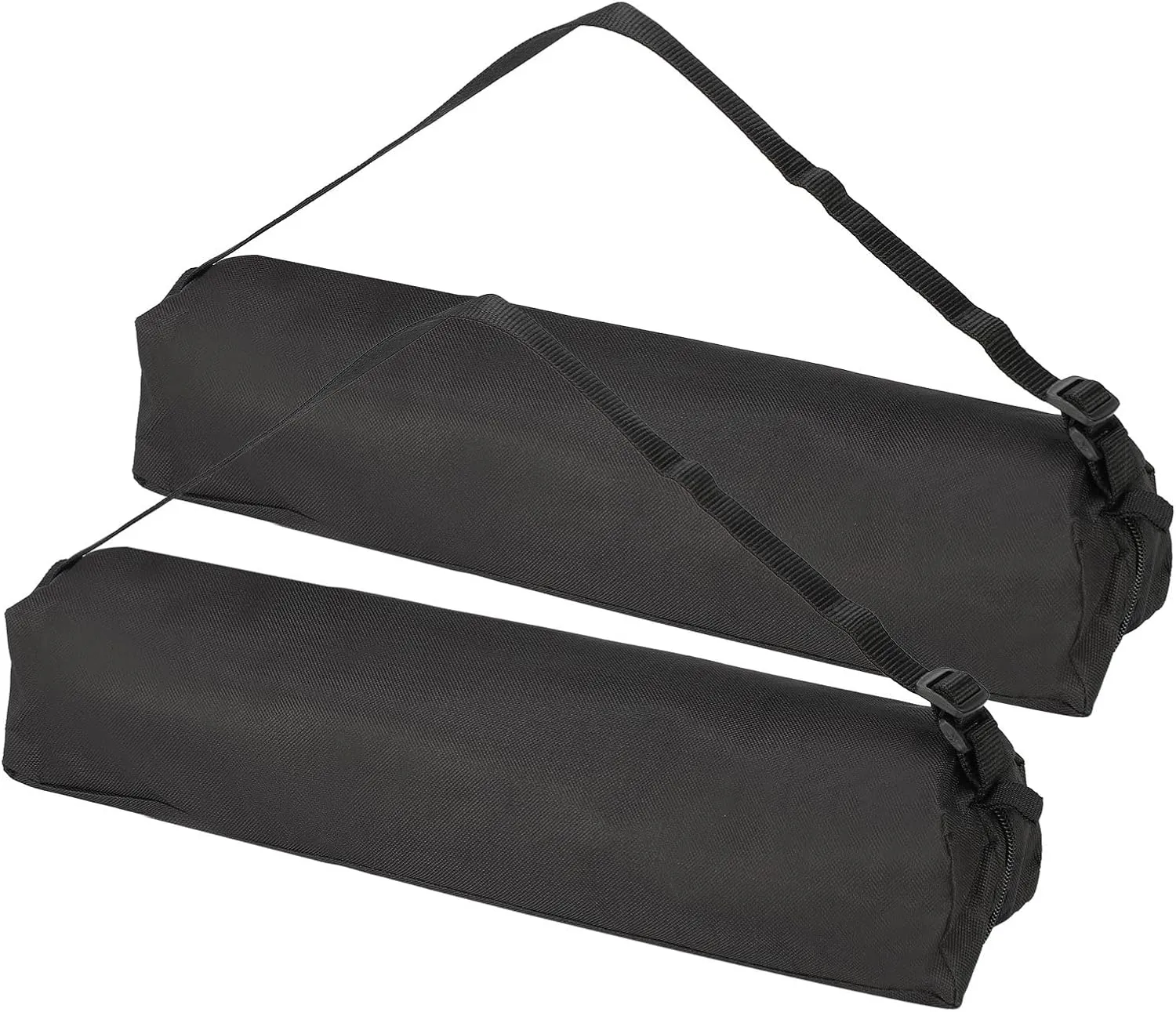 PATIKIL 16.93"x3.54" Tripod Carrying Case, 2Pack Oxford Cloth Padded Tripod Bag with Handles for Light Stands Tripod Photography Accessories, Black