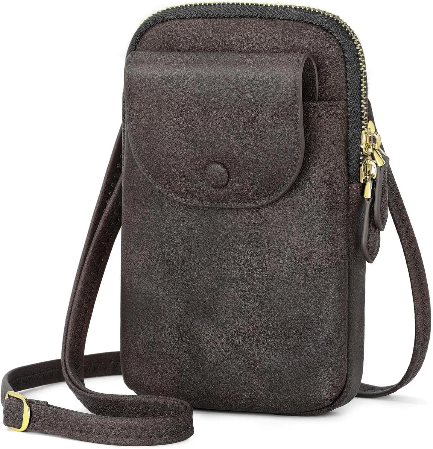 Peacocktion Small Crossbody Bags for Women, Cell Phone Bag Wallet Purses with Card Slots Adjustable Strap Zipper