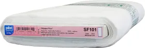 Pellon SF101 Shape-Flex® Cotton Woven Fusible Interfacing 20" x 10 yards Bolt White