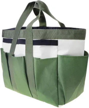 PENCK Garden Tool Bag with Pockets Canvas Heavy-duty Large Garden Plant Tool Organizer Bag Carrier Gardening Storage Tote