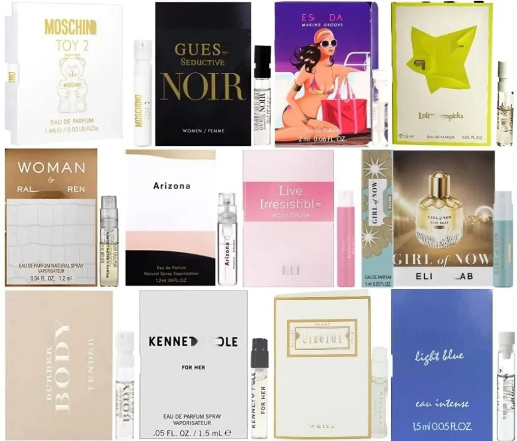 Perfume High End Designer Fragrance Sampler for Women - Lot x 12 Sample Vials