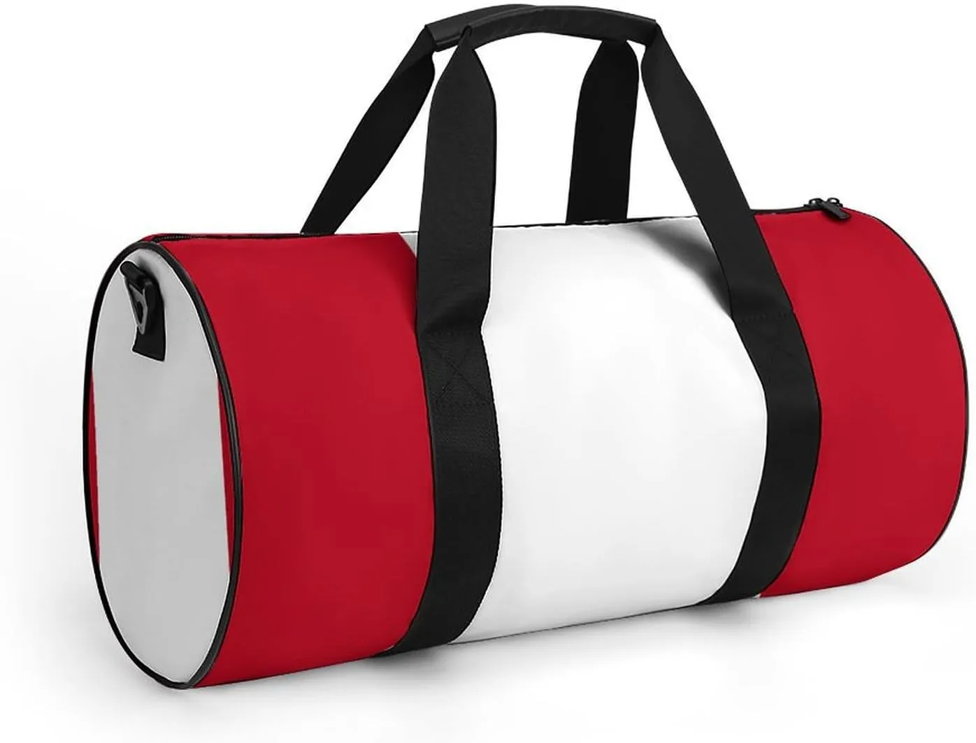 Peru Flag Sports Duffel Bag for Men Women with Shoe Compartment Gym Weekender Tote