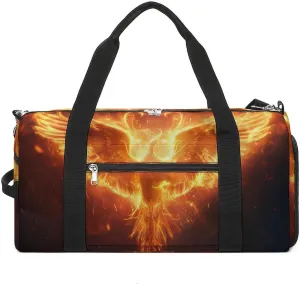 Phoeniix Sports Gym Bag for Men Women Travel Duffel Bag with Shoulder Strap