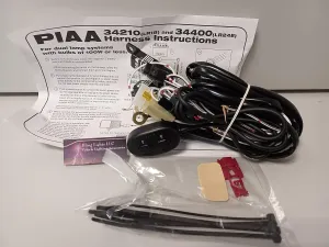 PIAA LR-24E (34400) Wiring Harness for 525 & 550 Driving Fog Lamp Kit