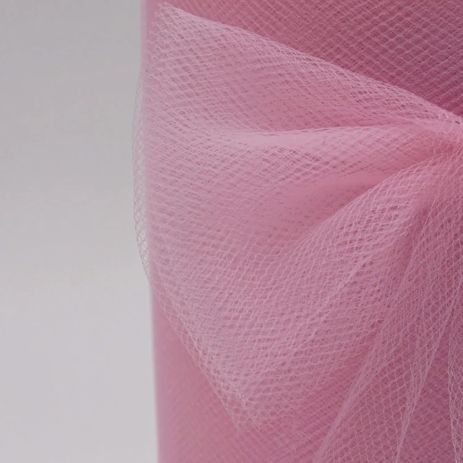 Pink Tulle Fabric Rolls 6 Inch by 200 Yards (600 feet) Fabric Spool Tulle Ribbon for DIY Pink Tutu Bow Baby Shower Birthday Party Wedding Decorations Craft Supplies