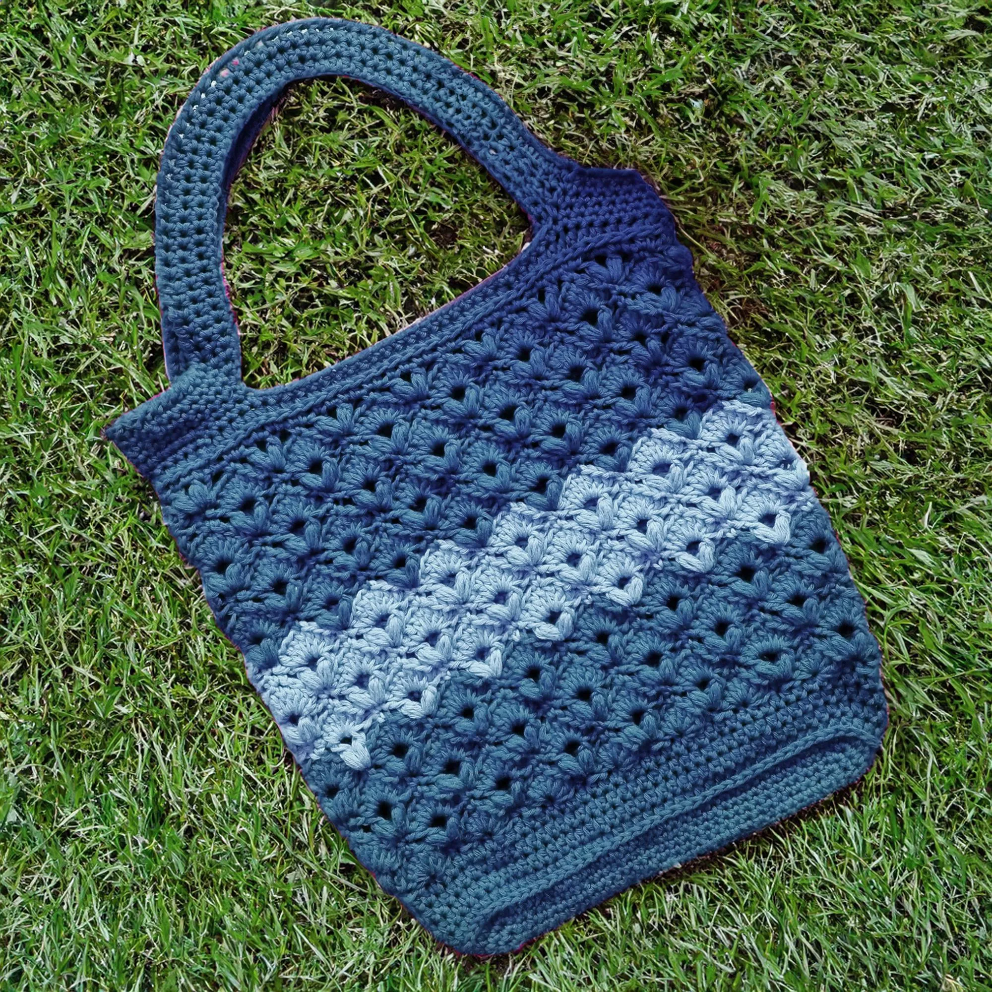 Plum Petal Shell Tote/Hand Bag