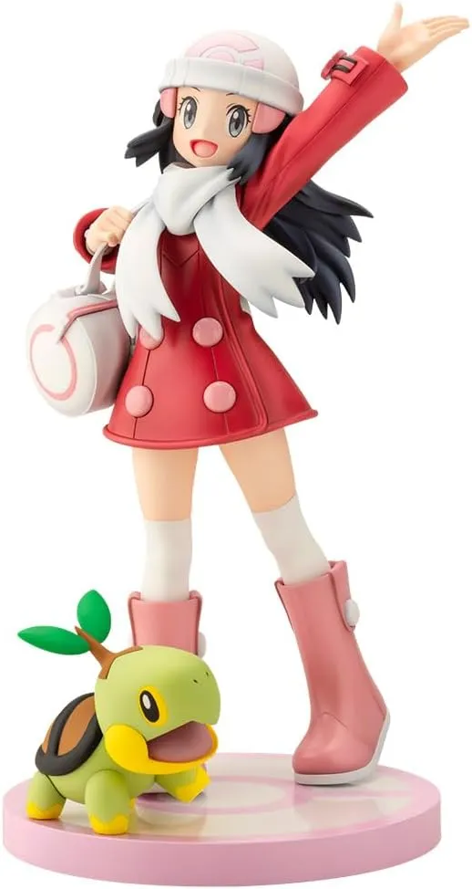 Pokemon Series ARTFX J Hikari with Naetor, 1/8 Scale, PVC Pre-painted Complete Figure, PV066