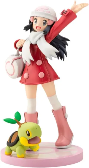 Pokemon Series ARTFX J Hikari with Naetor, 1/8 Scale, PVC Pre-painted Complete Figure, PV066