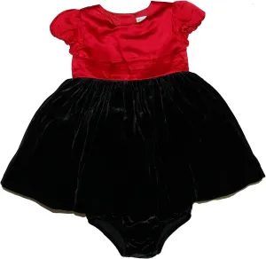 Polo Ralph Lauren Baby Girls Collection Velvet & Silk Tulle Dress Set 6 Months, Red