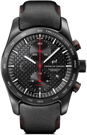 Porsche Design Chronotimer Flyback Series 1 Automatic Watch, Black, 42 mm, COSC