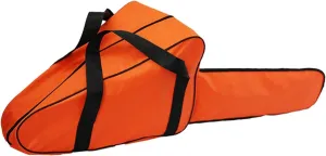Portable Chainsaw Bag for Woodworking and Outdoor Use, Orange