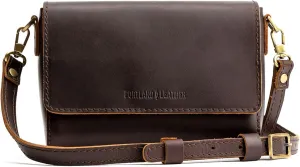 Portland Leather Goods Metro Mini Crossbody Bag for Women – Handmade from from the Finest Full-Grain Hides