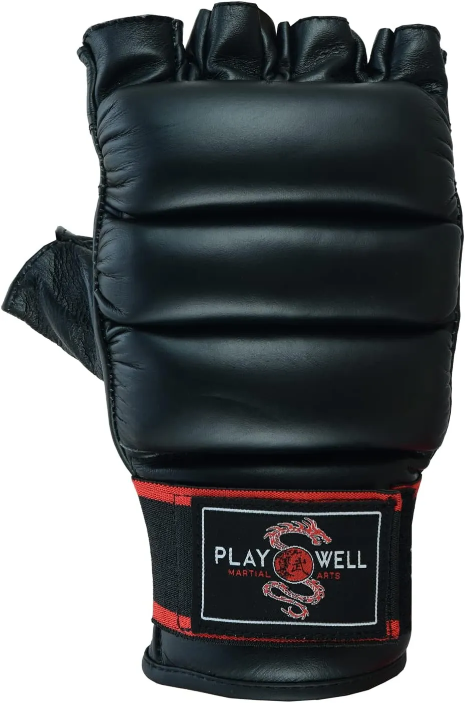 Pro Adults Deluxe Leather Ultimate Finger Less Bag Gloves