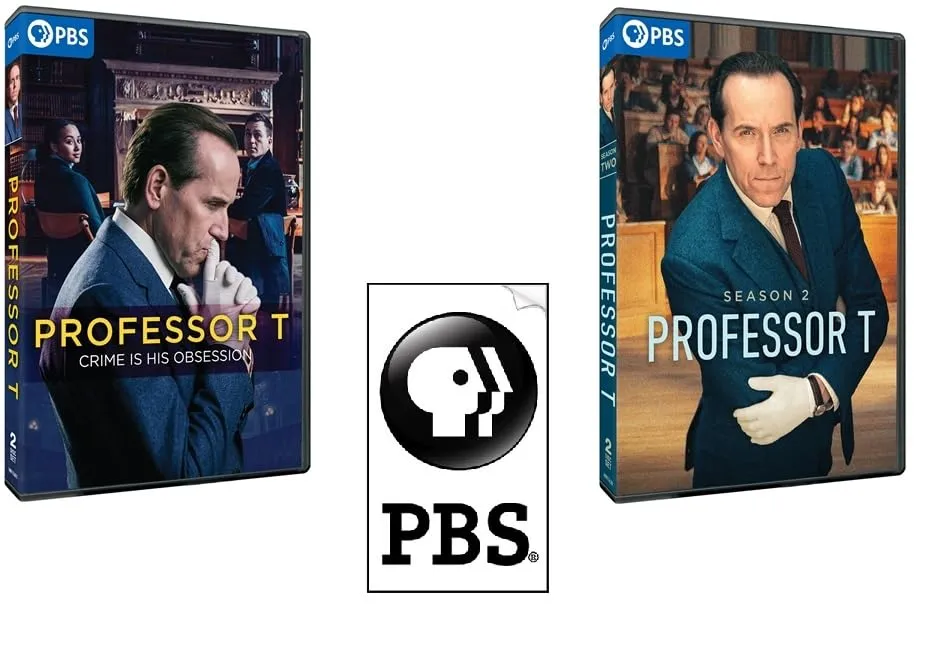 Professor T: Complete Seasons 1 & 2 DVD PLUS Bonus PBS Sticker