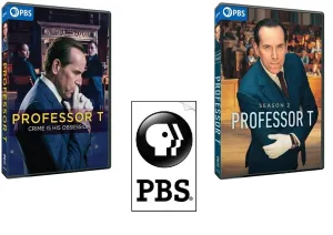 Professor T: Complete Seasons 1 & 2 DVD PLUS Bonus PBS Sticker