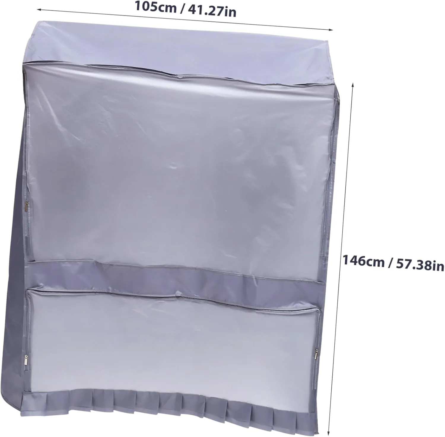 Protect Your Seasonal Wardrobe Oxford Cloth Cover Hanging Garment Bag Random Color