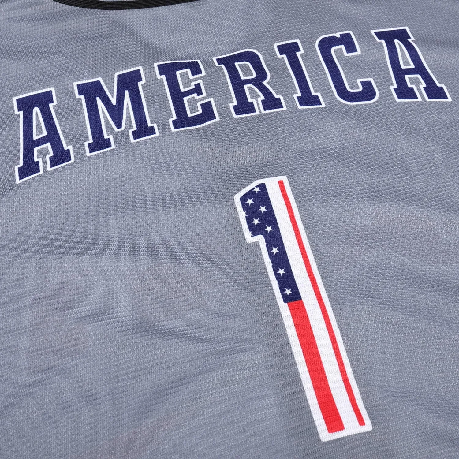 Pullonsy Adult American Flag Patriotic Baseball Jerseys Style Shirts for Men USA Eagle Outfits
