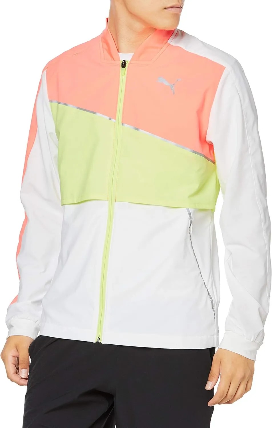 Puma Men's Sweatshirt, Training, Running, Light, Woven Ultra Jacket