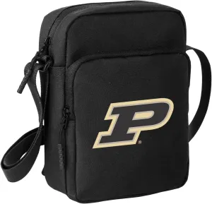 Purdue Travel Bag Crossbody Sling Pack for Sports Workout Running Medium Unisex Waist Pack Black