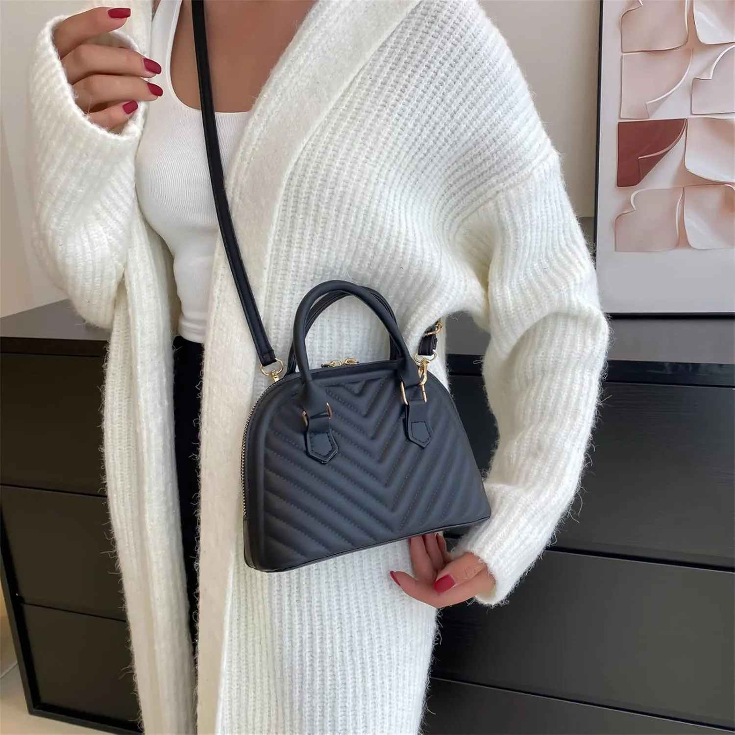 Purses for Women Pocketbooks Soft Pu Leather Ladies Crossbody Purse Multi Pocket Shoulder Bag Shoulder Bag 20, B4/