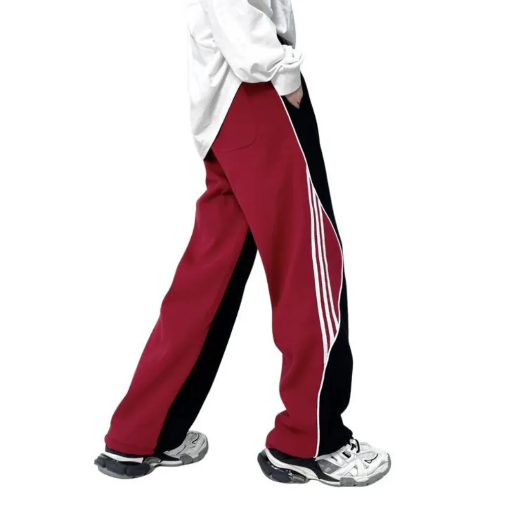 "Urban Hip Hop Drawstring Stripe" Sweatpants