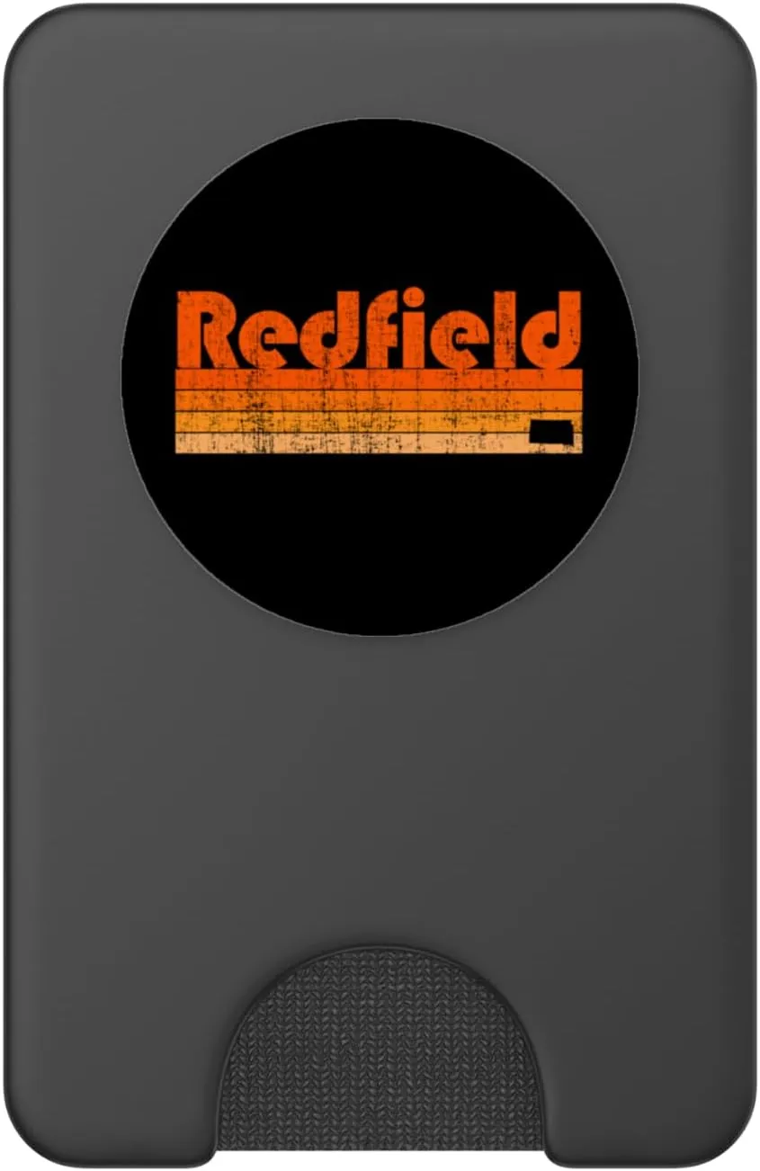 Redfield, SD Retro 80s Style PopSockets PopWallet for MagSafe