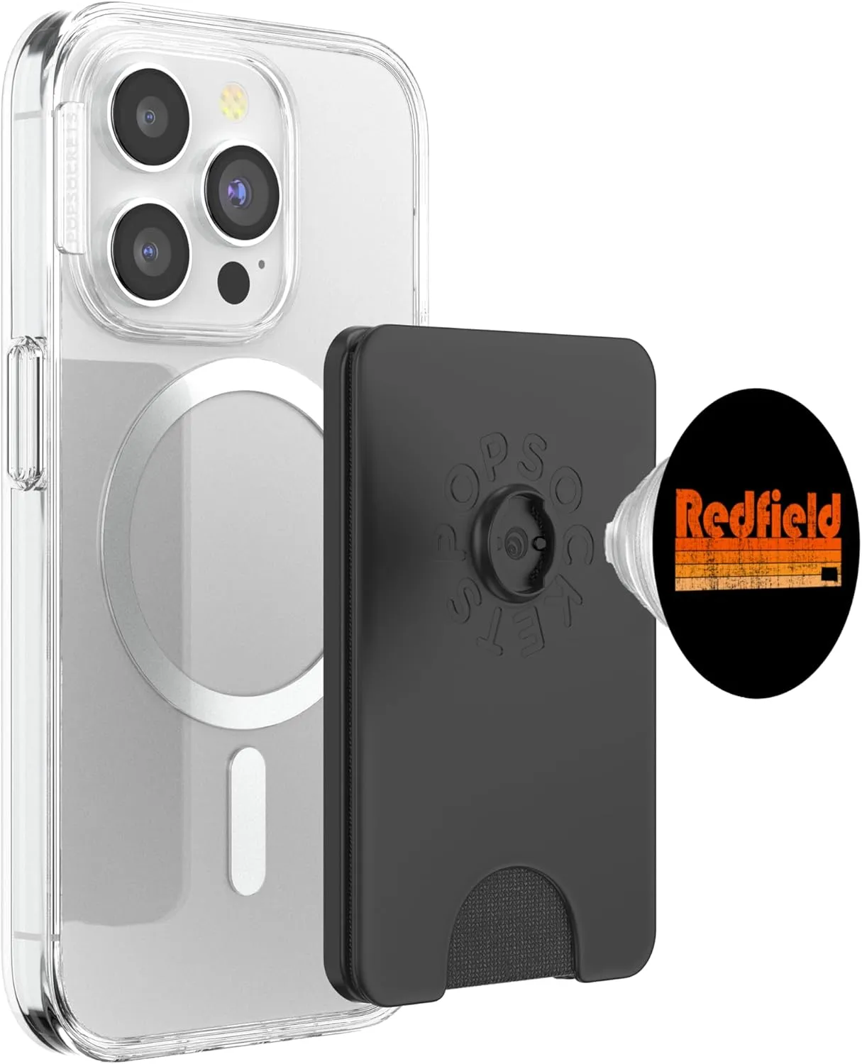 Redfield, SD Retro 80s Style PopSockets PopWallet for MagSafe