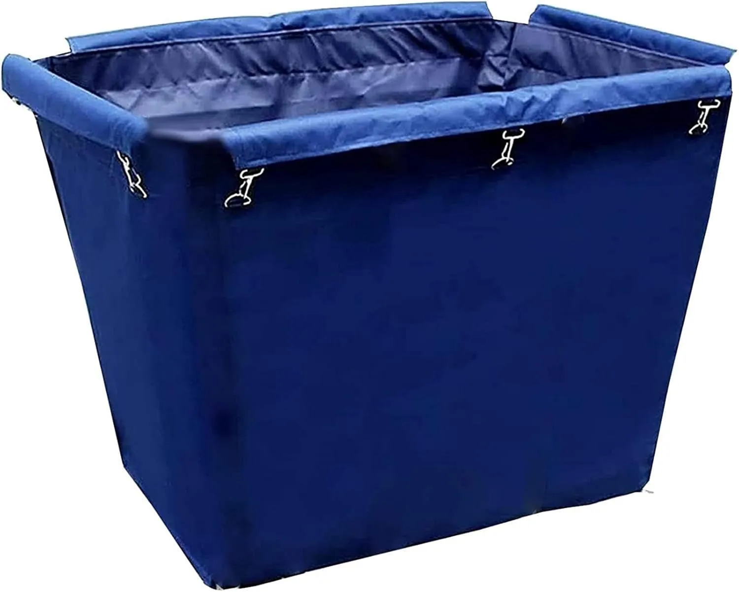 Removable Waterproof Liner Bag, Replacement Laundry Cart Liner Bag, Oxford Cloth Storage Bags, Large Thickened Waterproof Oxford Cloth Bags for Clothes Or Toy Organizer Storage Cart(Blue-tapered)