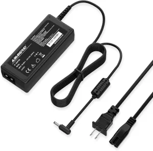 Replacement 24V AC/DC Adapter Compatible with Magnetic Stripe Card Stripe EasyIDea Reader Encoder Msr609 Msr705 Msr805 Msr900 Msr606 Msr605 Msr206 Msr-9 Msr905 Msr905h Msre206 24VDC Power