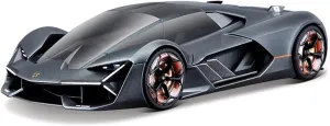 Resin Car Vehicle Model 1 24 Fit for Lamborghini Simulation Three Thousand Years Sports Car Model Decoration Collection Gift Toy Festive Deluxe Gift(Size:Titanium)