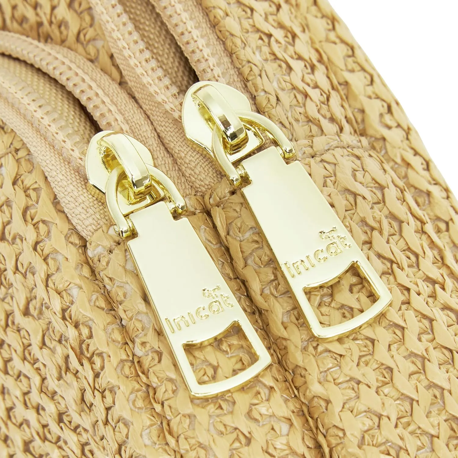 RFID Straw Summer Purses for Women 2025 Woven Sling Bag Fanny Packs Cross body for Everyday Beach Travel Vacation Essentials (Front Pocket Button)