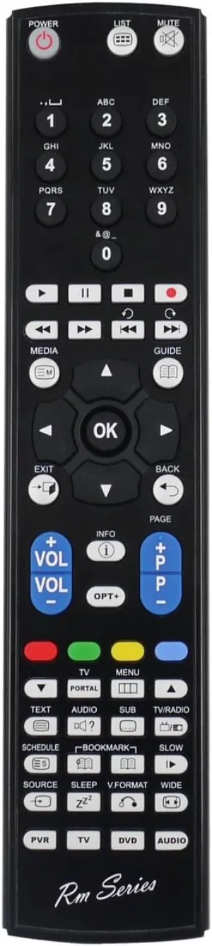 RM Series Replacement Remote Control for Humax RM-F04