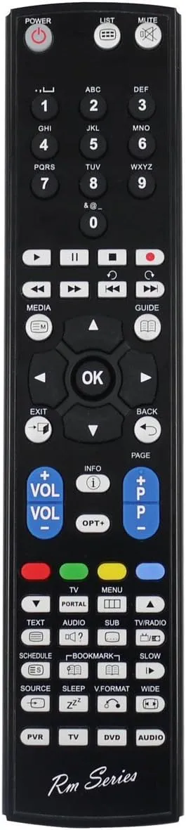 RM Series Replacement Remote Control for Humax RM-F04