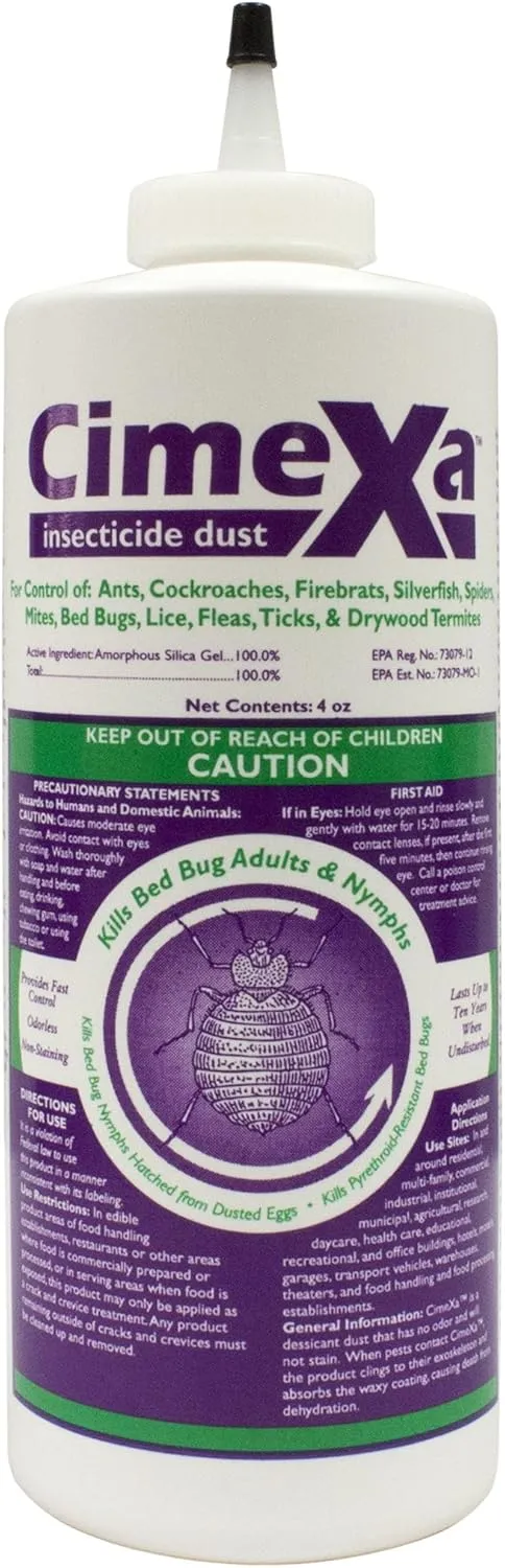 Rockwell CimeXa Insecticide Dust (2) 4 oz. Bottles