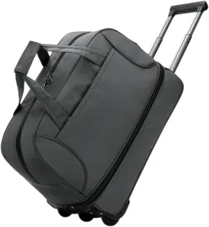 Rolling Duffel Bag with Wheels Oxford Cloth Wheeled for Traveling Outdoor Picnic, Gray