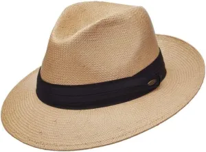 Scala Men's Toyo Safari Hat with Black Trim