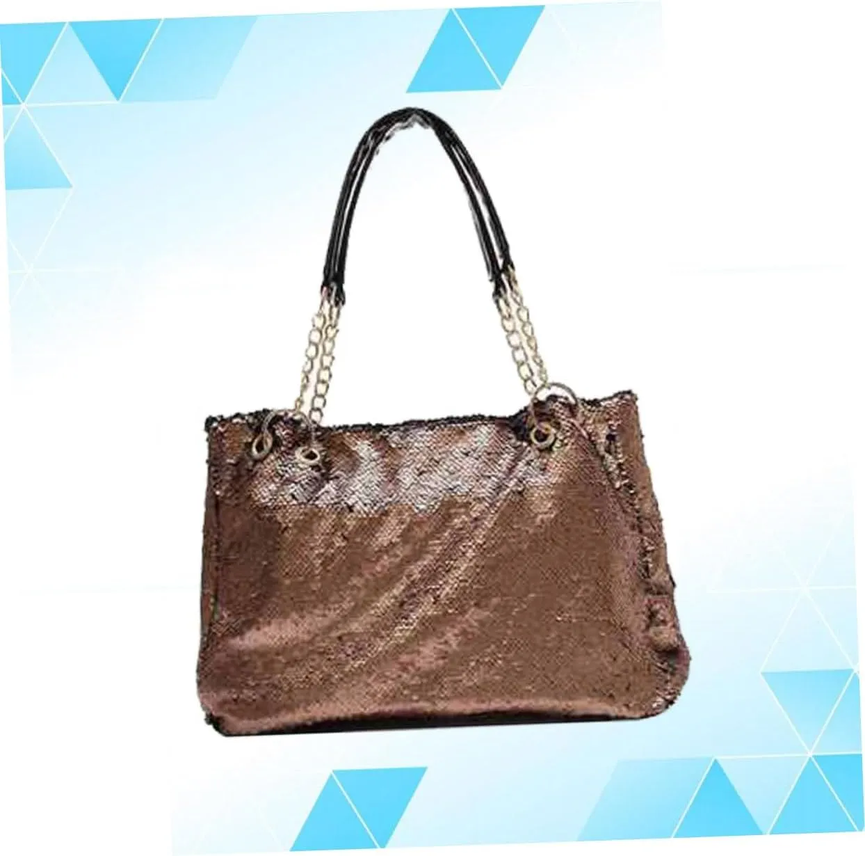 Sequin Purse Womens Tote Bags Black Tote Bags Crossbody Purses for Women Large Tote Bags for Women