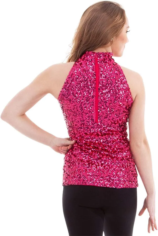 Sequin Sparkle Tank Tunic Dress for Girls Just for Kix